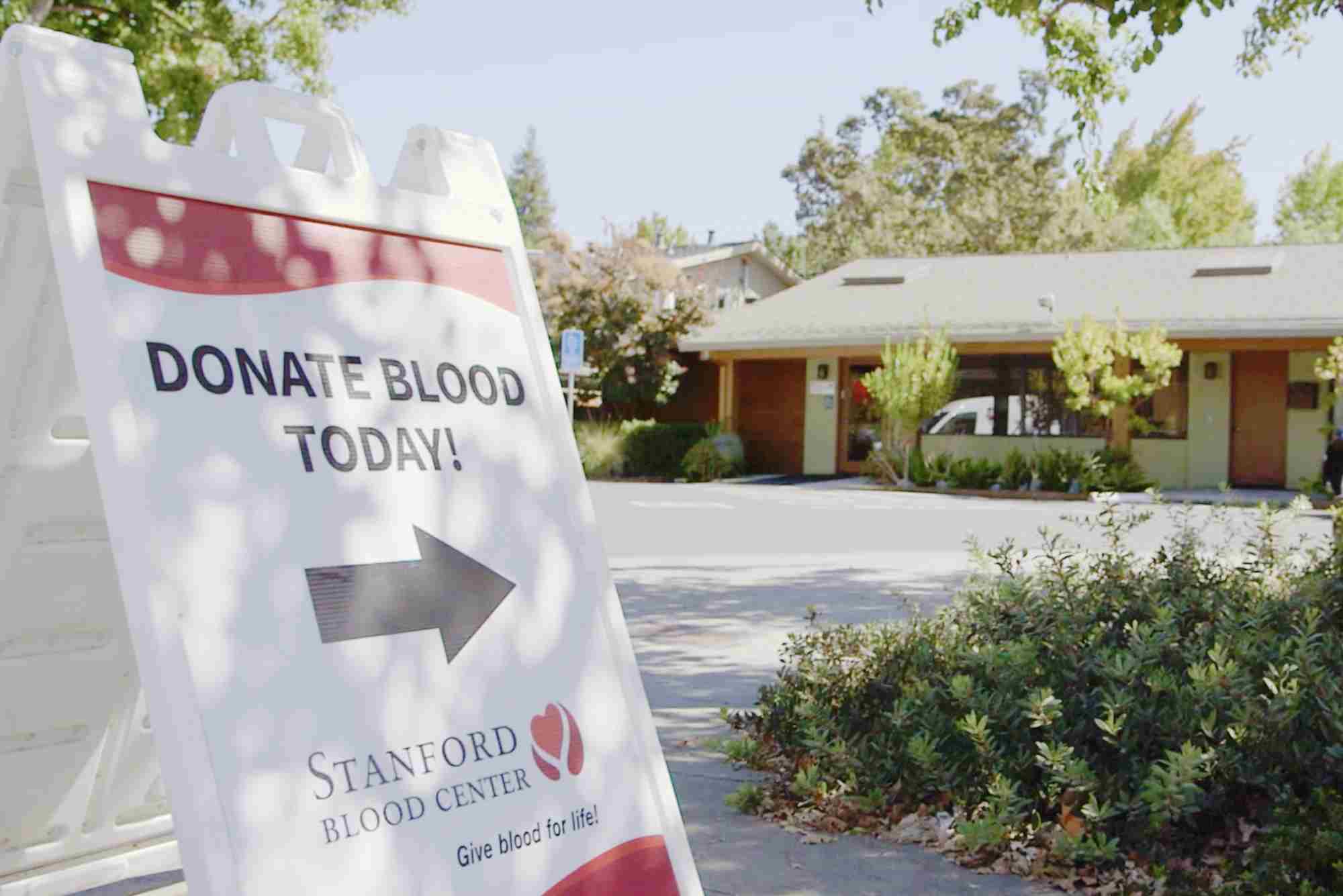 stanford blood center mountain view