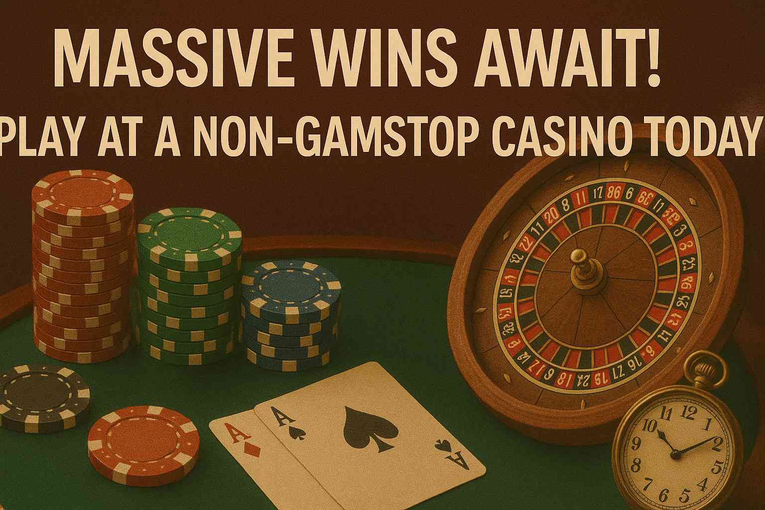 Massive Wins Await! Play at a Non-GamStop Casino Today!