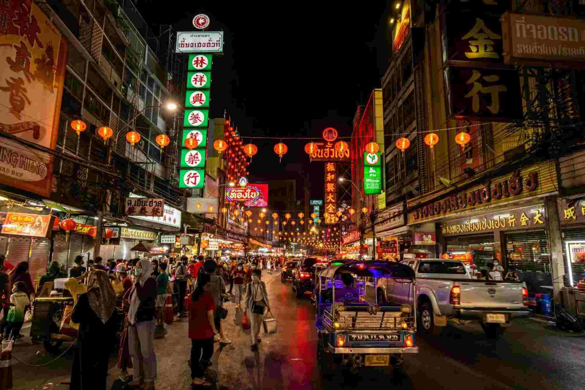 Thailand Bangkok Chinatown Buyer Route