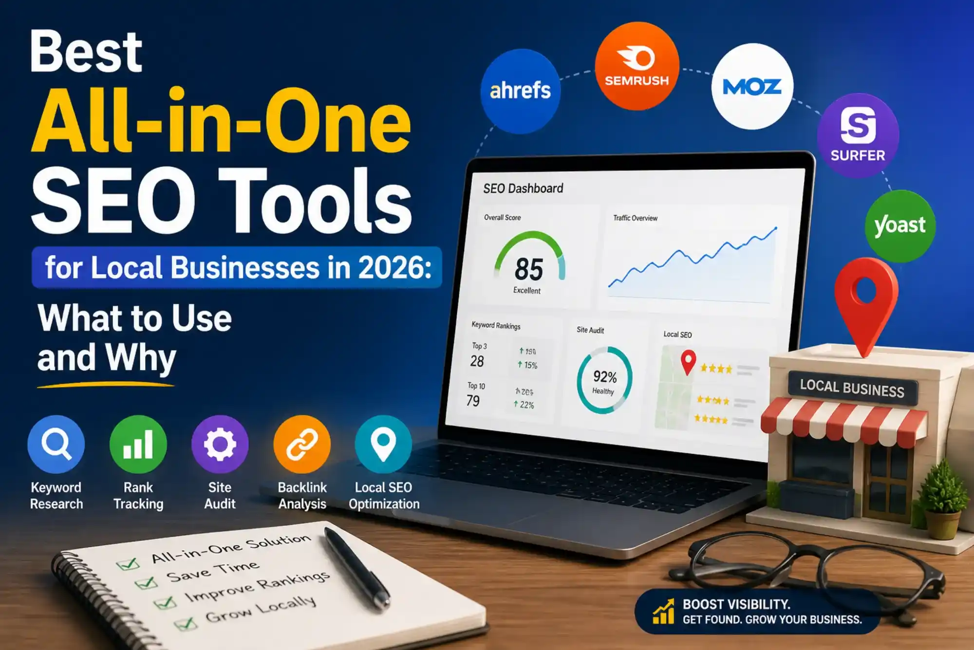 Best All-in-One SEO Tools for Local Businesses in 2026: What to Use and Why