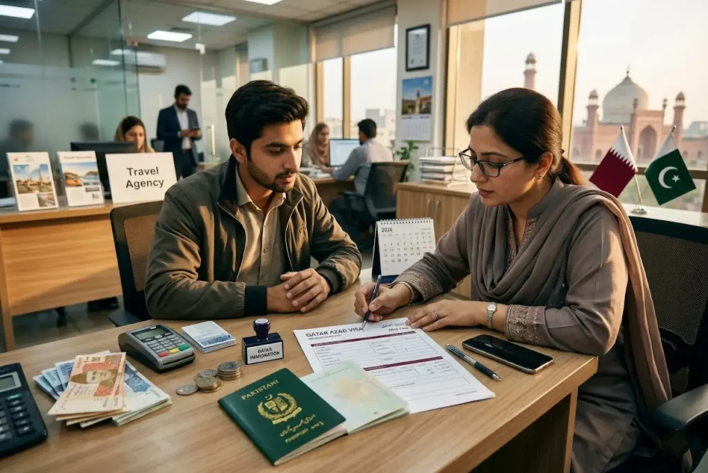Qatar Azad Visa Price in Pakistan in 2026 Latest Fees, Cost & Charges