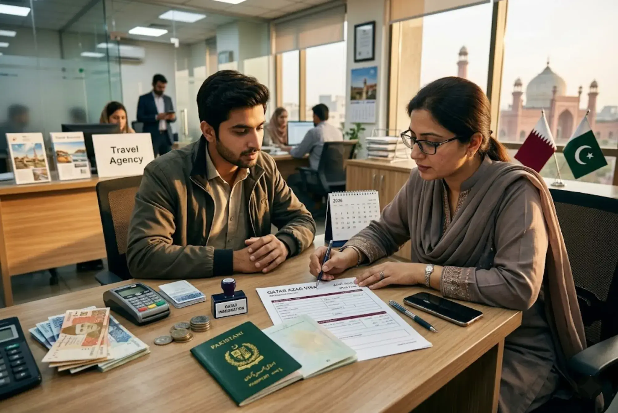 Qatar Azad Visa Price in Pakistan in 2026 Latest Fees, Cost & Charges
