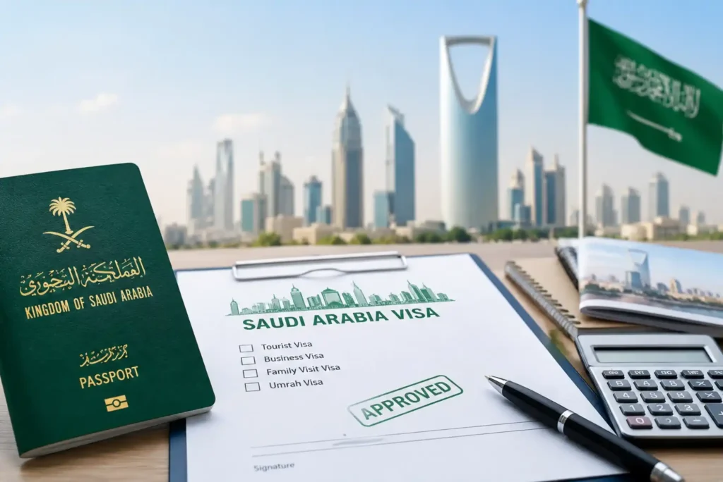 Saudi Arabia Visa Price for Indian in 2026 Visa Charges and Fee Guide