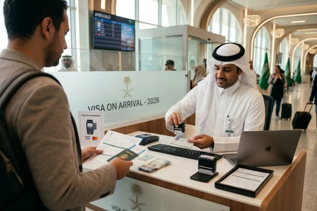 Saudi Arabia Visa on Arrival Price in 2026 Total Cost, Fees & Process