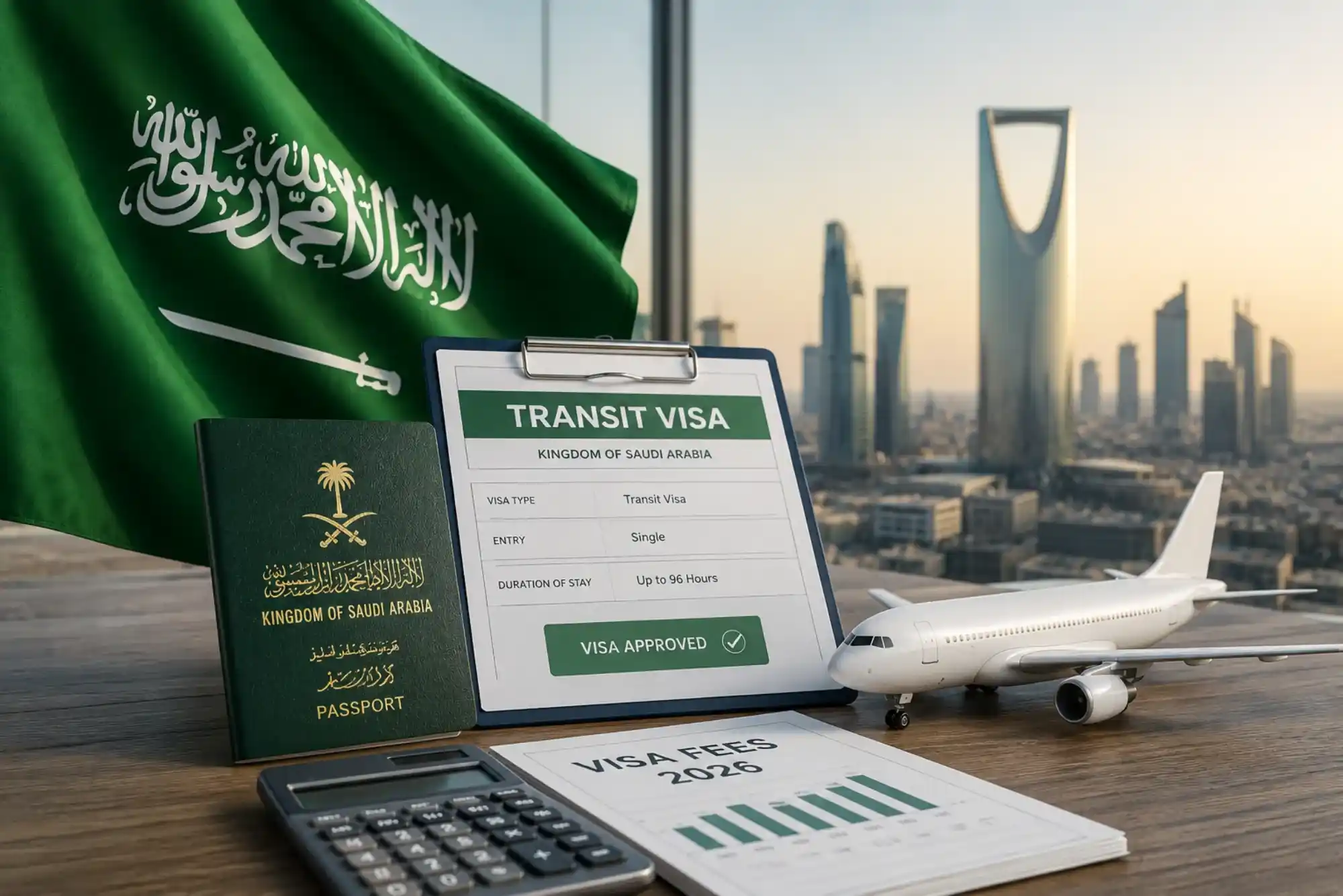 Saudi Transit Visa Price in 2026: Updated Fees and Price Breakdown
