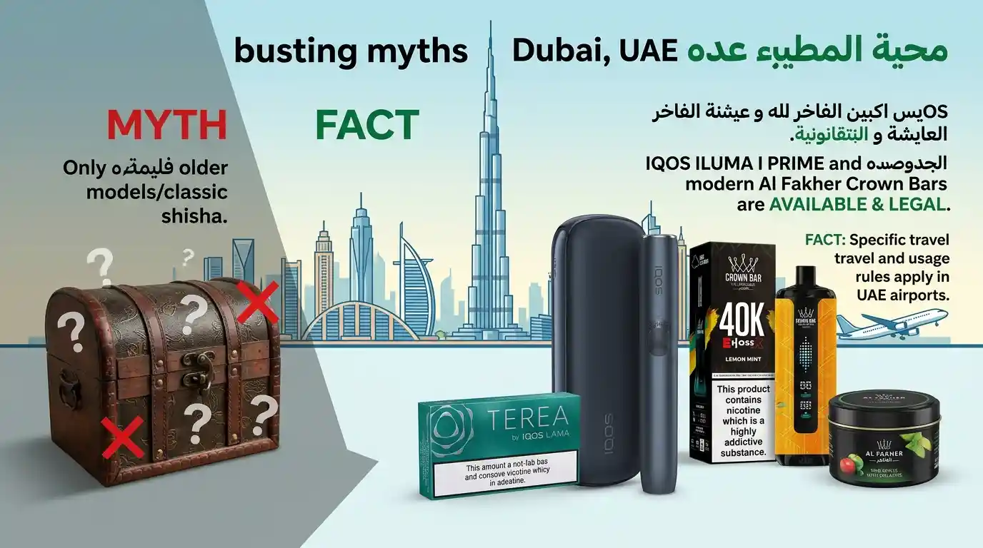 IQOS Iluma I Prime and Al Fakher Dubai