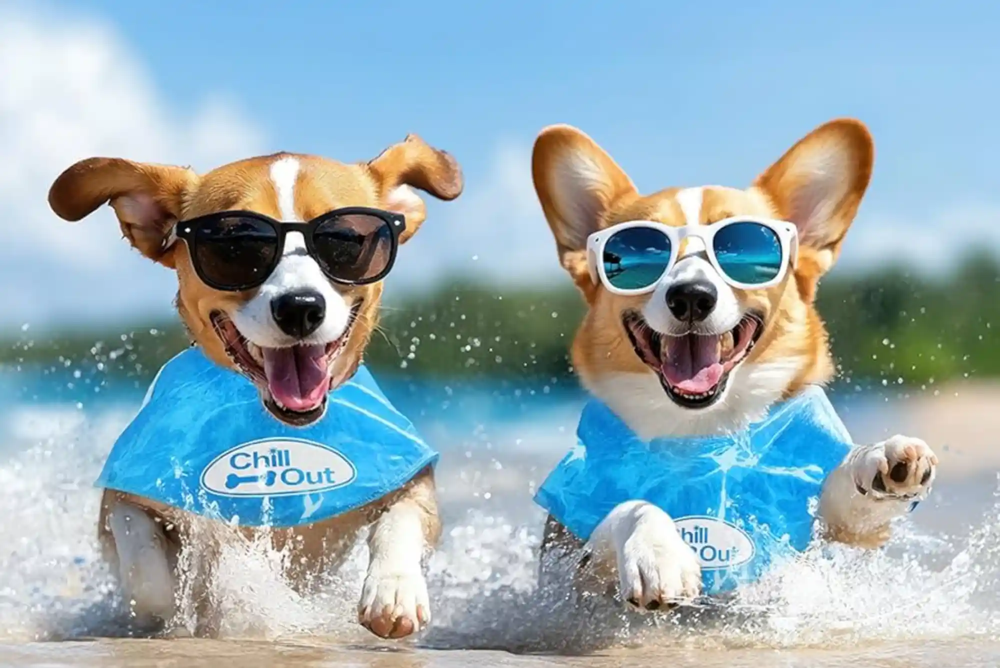 Best Cooling Dog Bandanas and Cooling Gear for Travel in Summer Heat